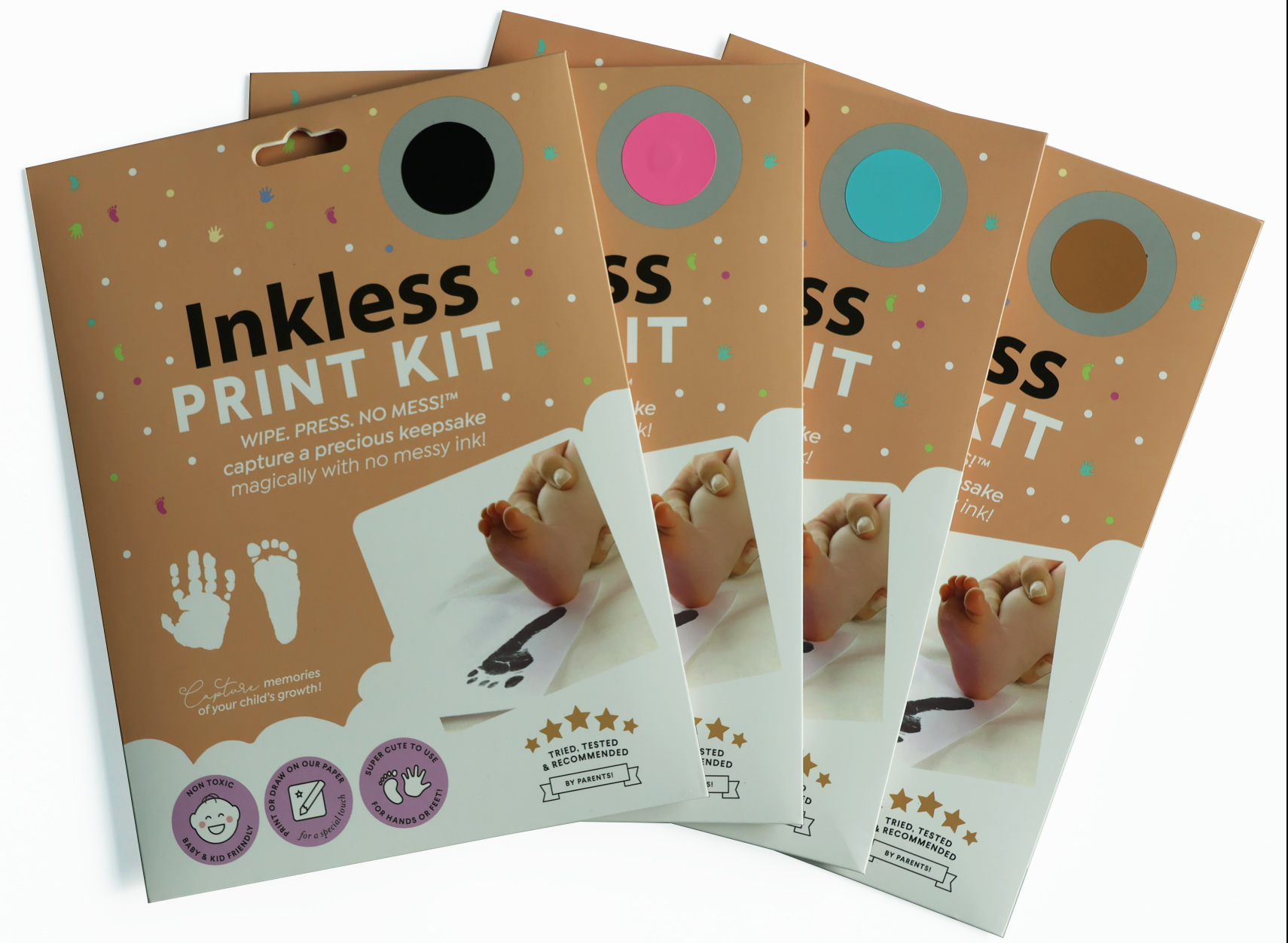 Inkless printing kit